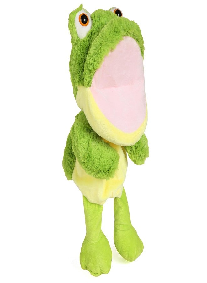 Hamleys Pugs & Play Frog Talking Hand Puppet, 3Y+, Green | Safe & Gift-Friendly - Image 5